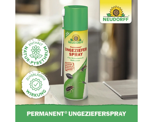 Neudorff Permanent Ungeziefer Spray zur Schädlingsbekämpfung