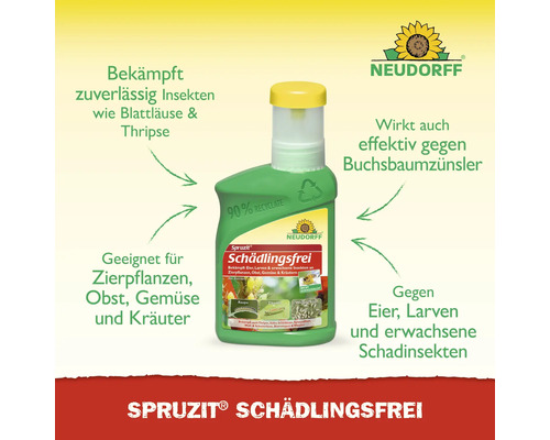 Neudorff Spruzit Schädlingsfrei Insektizidflasche