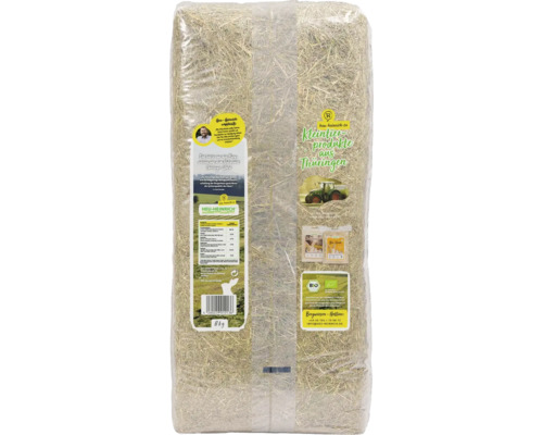 Heu Heinrich Produits pour petits animaux de Thuringe, paquet de 8 kilogrammes