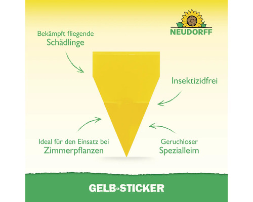 Neudorff Gelb-Sticker zur Schädlingsbekämpfung