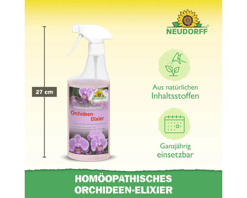 Neudorff homöopathisches Orchideen-Elixier, 27 cm Flasche
