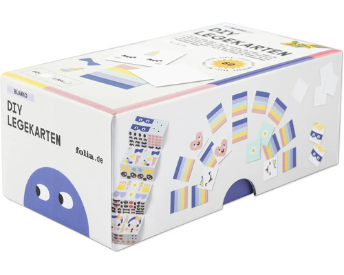 Kit de cartes à jouer DIY dans une boîte