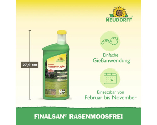 Finalsan RasenMoosfrei Flasche mit einer Höhe von 27,9 cm