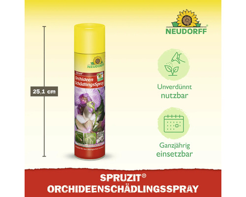 Spruzit Schädlingsspray für Orchideen mit einer Höhe von 25,1 cm