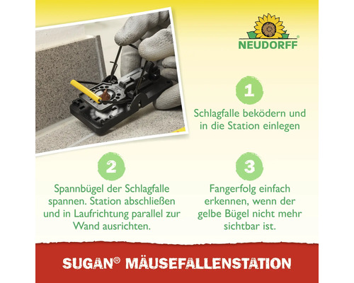 Anleitung zur Verwendung der Sugan Mäusefallenstation