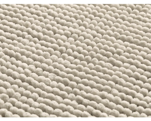 Vue détaillée d''un tapis de bain en coton avec structure à picots