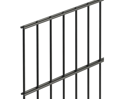 Metallzaun Detailansicht