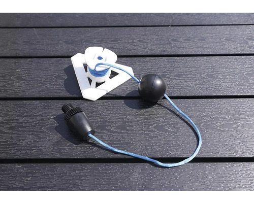 Ficelle de maçon avec tendeur, corde et masselotte