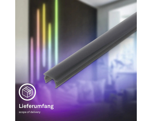 Profilé LED pour la conception d''éclairage intérieur