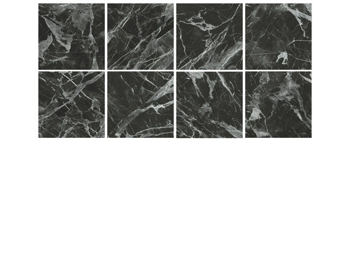 Mehrere Fliesen mit Marmoroptik