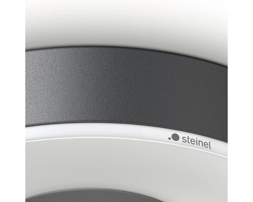 Detailansicht eines Sensors mit Steinel Logo