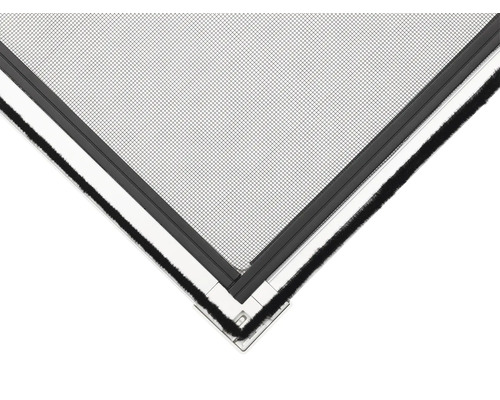 Detailansicht eines Insektenschutzgitters für Fenster