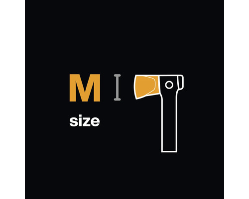 Image symbolique hache taille M