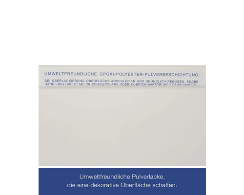 Informationen zu umweltfreundlicher Epoxi-Polyester-Pulverbeschichtung und Oberflächenvorbereitung.