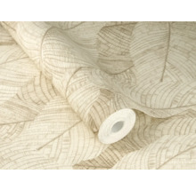 Rouleau de papier peint avec motif de feuilles