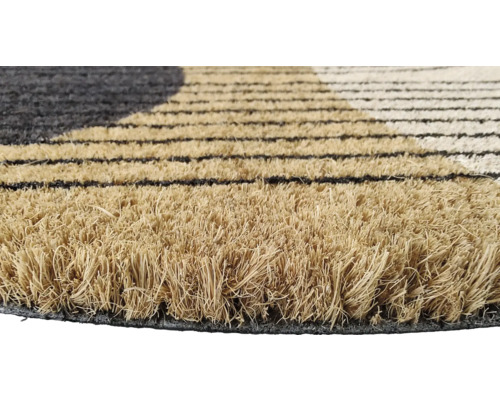 Fußmatte aus Kokosfaser mit Streifenmuster