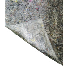 Graue Dämmmatte aus recycelten Fasern
