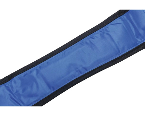 Sac de sable bleu avec bordure noire