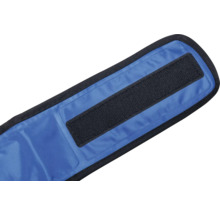 Bande de compression froide bleue avec fermeture velcro