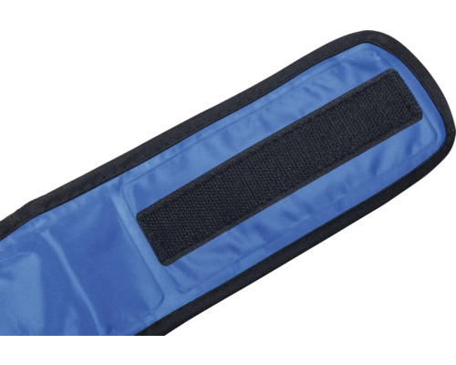 Bande de compression froide bleue avec fermeture velcro
