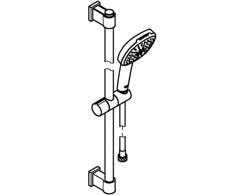 Brausestange mit Handbrause
