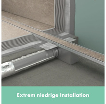 Bodenablauf mit niedrigem Installationsniveau
