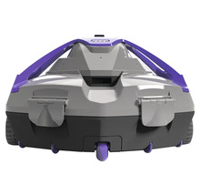 Robot de nettoyage de piscine vu de derrière