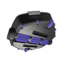 Vue de dessous du robot nettoyeur de piscine