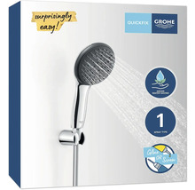 Douchette à main Grohe avec fonction d''économie d''eau et un type de jet