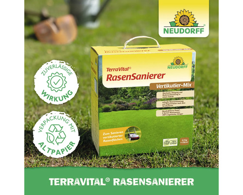 TerraVital RasenSanierer Packung für die Rasenpflege