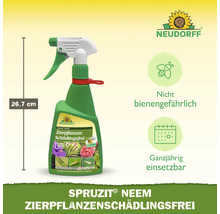 Neudorff Spruzit Neem Schädlingsbekämpfung für Zierpflanzen, Flasche mit Sprühkopf und einer Höhe von 26,7 cm