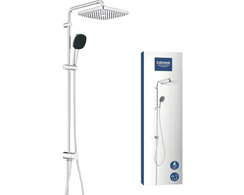 Duschsystem mit Kopfbrause und Handbrause