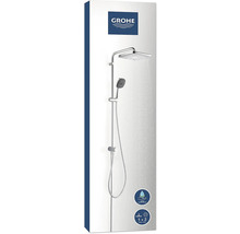 Logo Grohe. Système de douche avec douche de tête et douchette à main