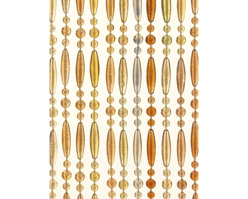 Rideau de perles avec différentes formes