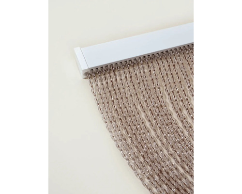 Cordon décoratif avec support blanc pour l''aménagement de l''espace