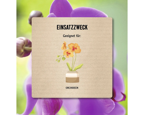 Geeignet für Orchideen