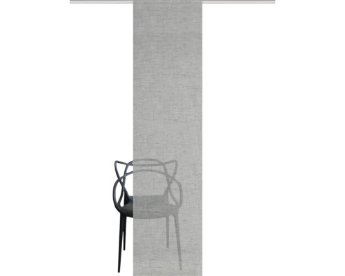 Schiebegardine mit Stuhl