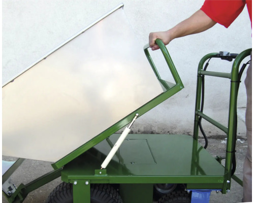Brouette électrique avec fonction de basculement