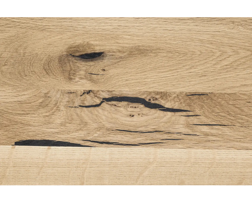 Gros plan d''une planche en chêne avec grain