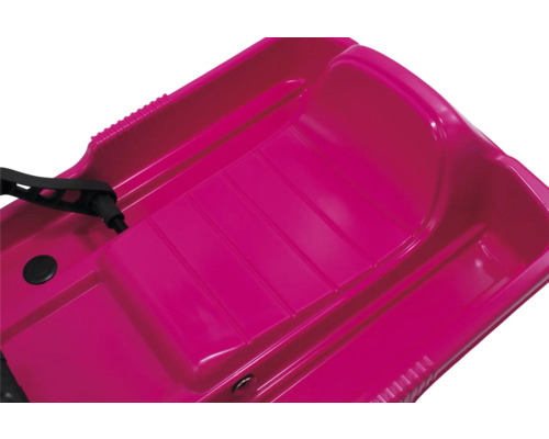 Luge rose en plastique avec volant pour les plaisirs d''hiver