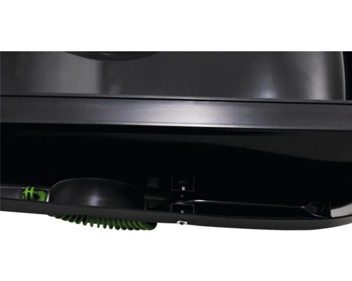 Detailansicht einer Dachbox mit Befestigungssystem