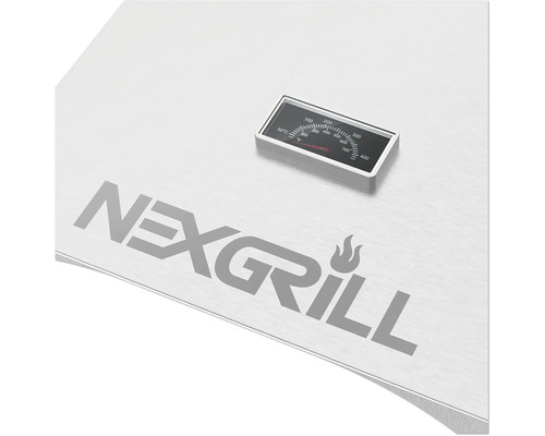 Vue détaillée d''un barbecue Nexgrill avec affichage de la température