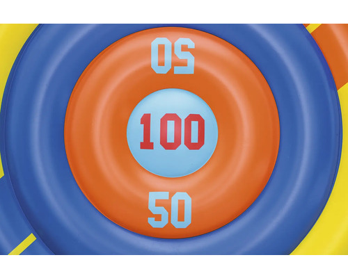 Zielscheibe mit den Zahlen 50 und 100