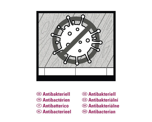 Antibakterielles Siegel