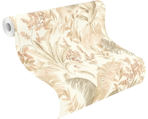 Tapetenrolle mit Pflanzenmuster
