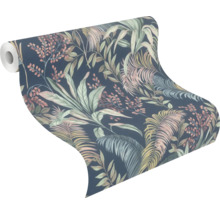 Tapetenrolle mit Blumenmuster