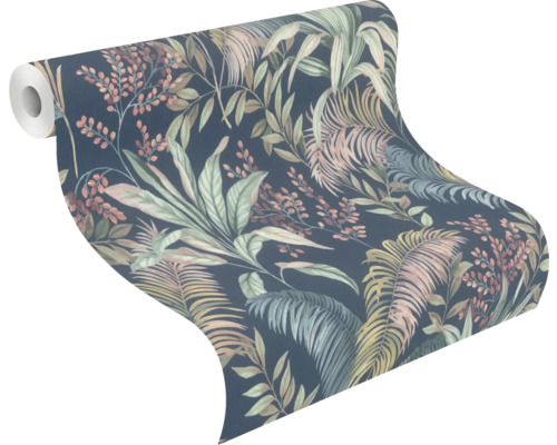 Tapetenrolle mit Blumenmuster