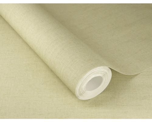 Eine Rolle Tapete mit Textiloptik.