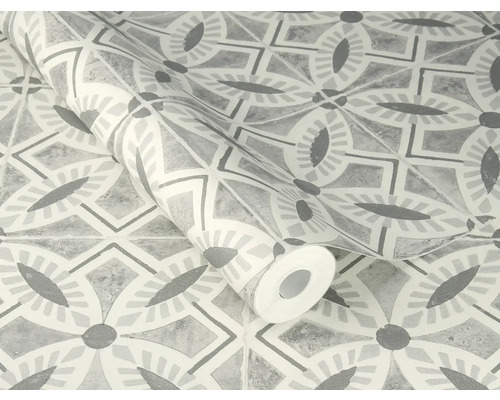 Rolle Vinyltapete mit geometrischem Muster