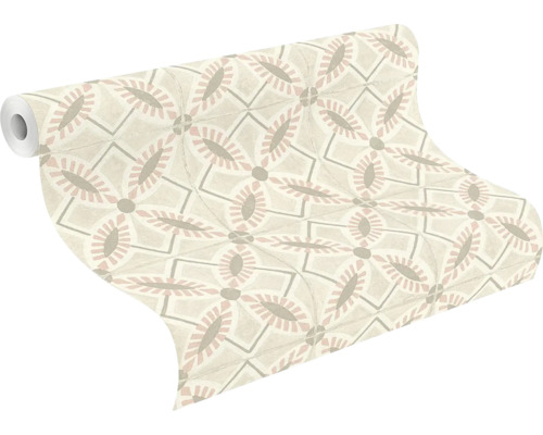 Rouleau de papier peint à motif géométrique pour la décoration murale